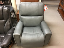 Load image into Gallery viewer, Apollo Leather Rocker Recliner by La-Z-Boy Furniture 10-757 LB193056 Blue Grey