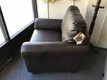 Load image into Gallery viewer, Theo Leather Chair by La-Z-Boy Furniture 237-651 LB178278 Coffee Discontinued leather &amp; style