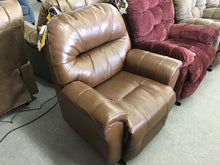 Load image into Gallery viewer, Bodie Leather Power Lift Recliner by Best Home Furnishings 8NW11LU 73225-L Camel