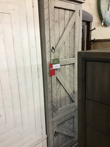 Rustic Single Door Armoire by American Heartland 30788RDV Rustic Dela Verria