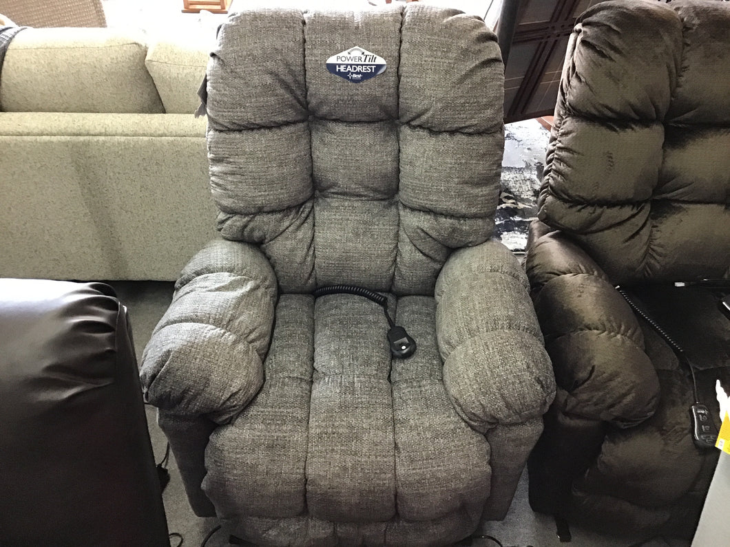 Brosmer Power Lift Recliner w/ Head Tilt by Best Home Furnishings 9MZ81-1 20183 Charcoal