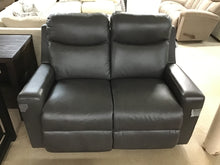 Load image into Gallery viewer, Emmons Leather Reclining Loveseat by La-Z-Boy Furniture 448-781 LB185158