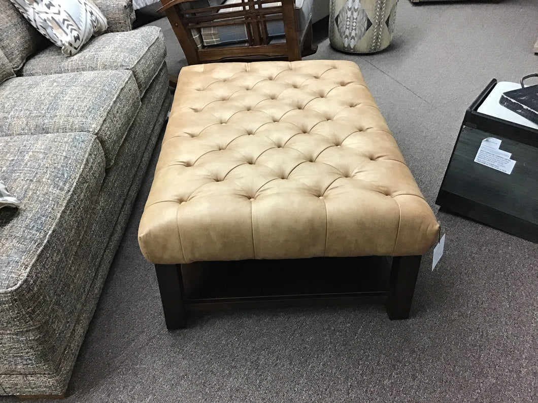 John Tufted Ottoman by Marshfield 1927-39 Eagle Crest Desert #17