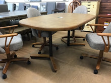 Load image into Gallery viewer, Chromcraft 5pc Dining Table &amp; Chairs by Chromcraft Revington Douglas CD324CH Top C465CHZ Base