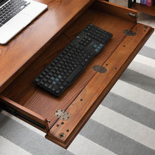 Load image into Gallery viewer, Ironcraft Computer Desk by Design House 11200 Mission Oak