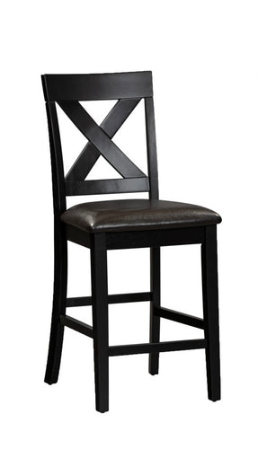 * Thornton II X Back Counter Chair by Liberty Furniture 464-CD-C Black Discontinued