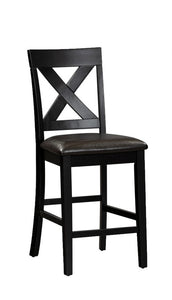 Thornton II X Back Counter Chair by Liberty Furniture 464-CD-2PK-C Black