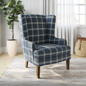 Lacroix Accent Chair by Jofran LACROIX-CH-NAVY