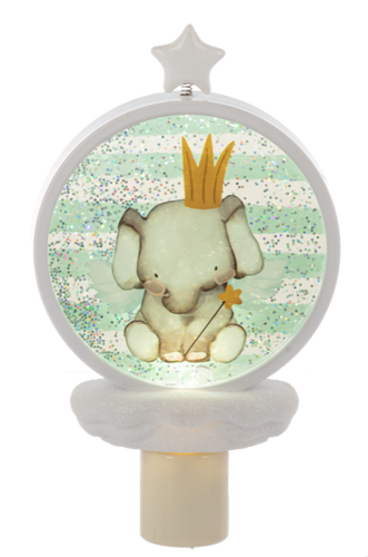 Elephant Shimmer LED Night Light by Ganz ME191637