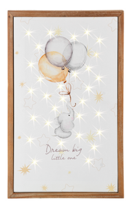 LED Light Up Framed Baby Wall Decor Canvas by Ganz ME194751