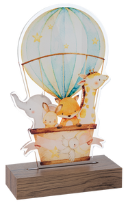 LED Light Up Baby Hot Air Balloon Tabletop Decor by Ganz ME195661