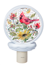 Load image into Gallery viewer, Cardinal Shimmer LED Disk Night Light by Ganz MG183040