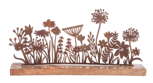 Laser-Cut Botanical Tabletop Scene by Ganz MG191162