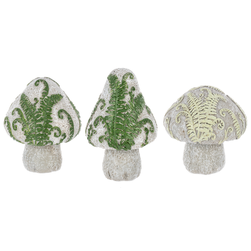 Botanical Mushroom Figurines by Ganz MG194896