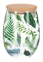 Load image into Gallery viewer, Botanical Floral Stemless Wine Tumbler (4pc ppk) by Ganz MG194910