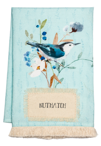 Embroidered Bird Tea Towels by Ganz MG194955