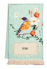 Load image into Gallery viewer, Embroidered Bird Tea Towels by Ganz MG194955