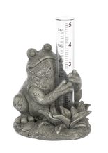 Load image into Gallery viewer, Frog Rain Gauge by Ganz MG195205