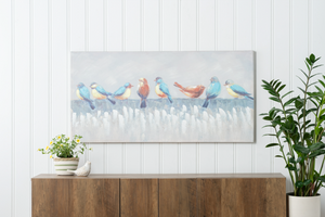 Bluebird Wall Decor Canvas by Ganz MG195676
