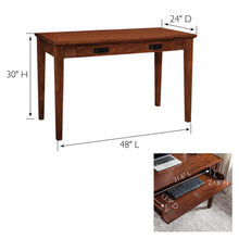 Load image into Gallery viewer, Mission Laptop Desk by Design House 82400 Mission Oak