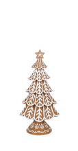 Load image into Gallery viewer, Gingerbread Tree Set (2pc set) by Ganz MX192812