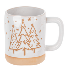 Load image into Gallery viewer, Winter Tree Mugs (2pc ppk) by Ganz MX192841