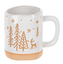 Load image into Gallery viewer, Winter Tree Mugs (2pc ppk) by Ganz MX192841