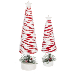 Peppermint Twist Tree Set (2pc set) by Ganz MX192944