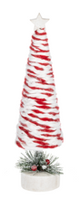 Load image into Gallery viewer, Peppermint Twist Tree Set (2pc set) by Ganz MX192944