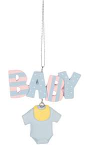 Baby Icon Ornaments by Ganz MX193302