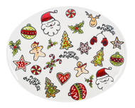 Holiday Platter - Merry Christmas by Ganz MX193860