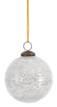 Load image into Gallery viewer, Textured White Kugel Ball Ornaments by Ganz MX194167