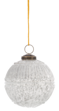 Load image into Gallery viewer, Textured White Kugel Ball Ornaments by Ganz MX194167