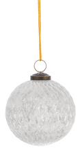 Load image into Gallery viewer, Textured White Kugel Ball Ornaments by Ganz MX194167