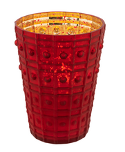 Load image into Gallery viewer, Cranberry Mercury Votive Holders by Ganz MX194180