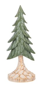 Carved Pine Tree Set (2pc set) by Ganz MX194348