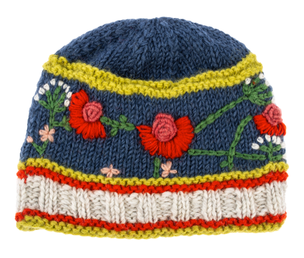 Knit Embroidered Colorful Winter Hats by Ganz MX19450