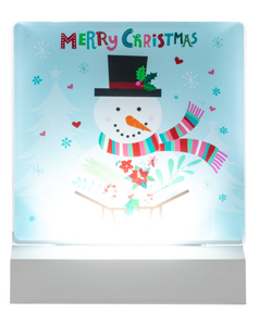 LED Light Up Snowman Tabletop Figurines by Ganz MX194705