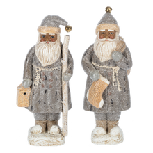Load image into Gallery viewer, Woodland Santa Figurines by Ganz MX196156