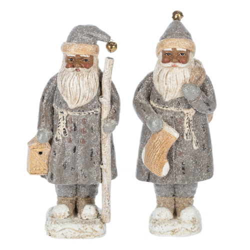 Woodland Santa Figurines by Ganz MX196156
