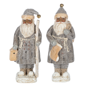 Woodland Santa Figurines by Ganz MX196156