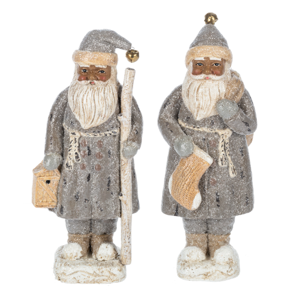 Woodland Santa Figurines by Ganz MX196156