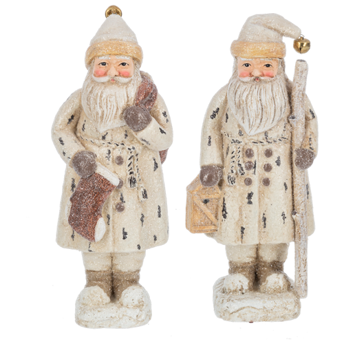 Winter Frost Santa Figurines (4pc ppk) by Ganz MX196157