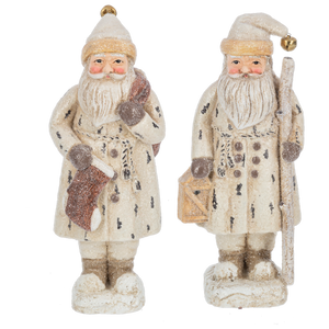 Winter Frost Santa Figurines (4pc ppk) by Ganz MX196157