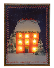 Load image into Gallery viewer, LED Light Up Holiday Scenes Wall Decor by Ganz MX196244