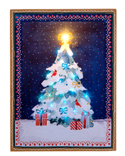 Load image into Gallery viewer, LED Light Up Holiday Scenes Wall Decor by Ganz MX196244