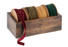 Load image into Gallery viewer, Le Grand Noel Ribbon on Spool Set (4pc set) by Ganz MX196640