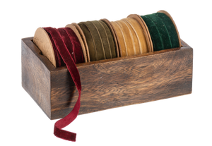 Le Grand Noel Ribbon on Spool Set (4pc set) by Ganz MX196640