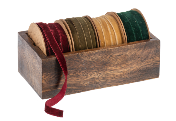 Le Grand Noel Ribbon on Spool Set (4pc set) by Ganz MX196640