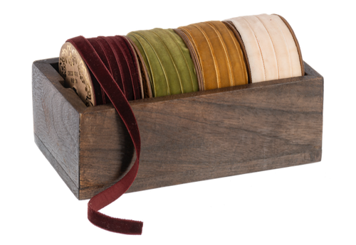 Holiday Ribbon on Spool Set (4pc set) by Ganz MX196643